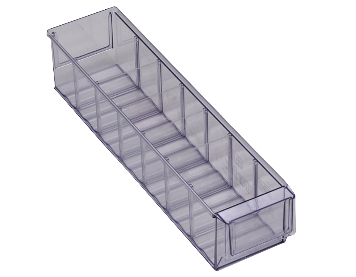 Lagerbox mit Griff, Verstaubox mit Griffmulde