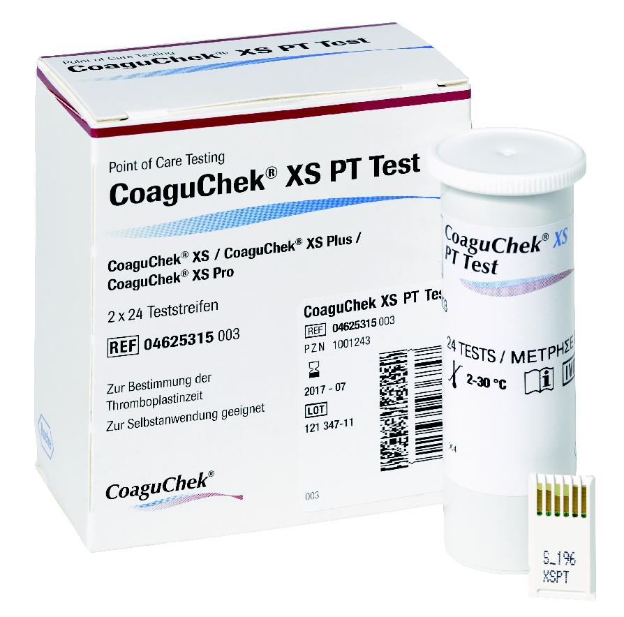 4625315016:CoaguCheck XS PT-Test, Blutgerinnungstest