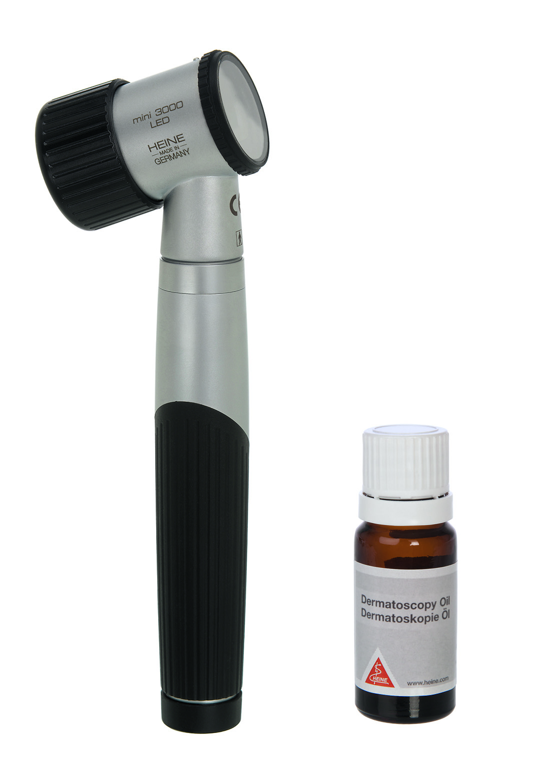 HEINE mini 3000® LED Dermatoskop, Hautmikroskop, Gerät zur Untersuchung der Haut