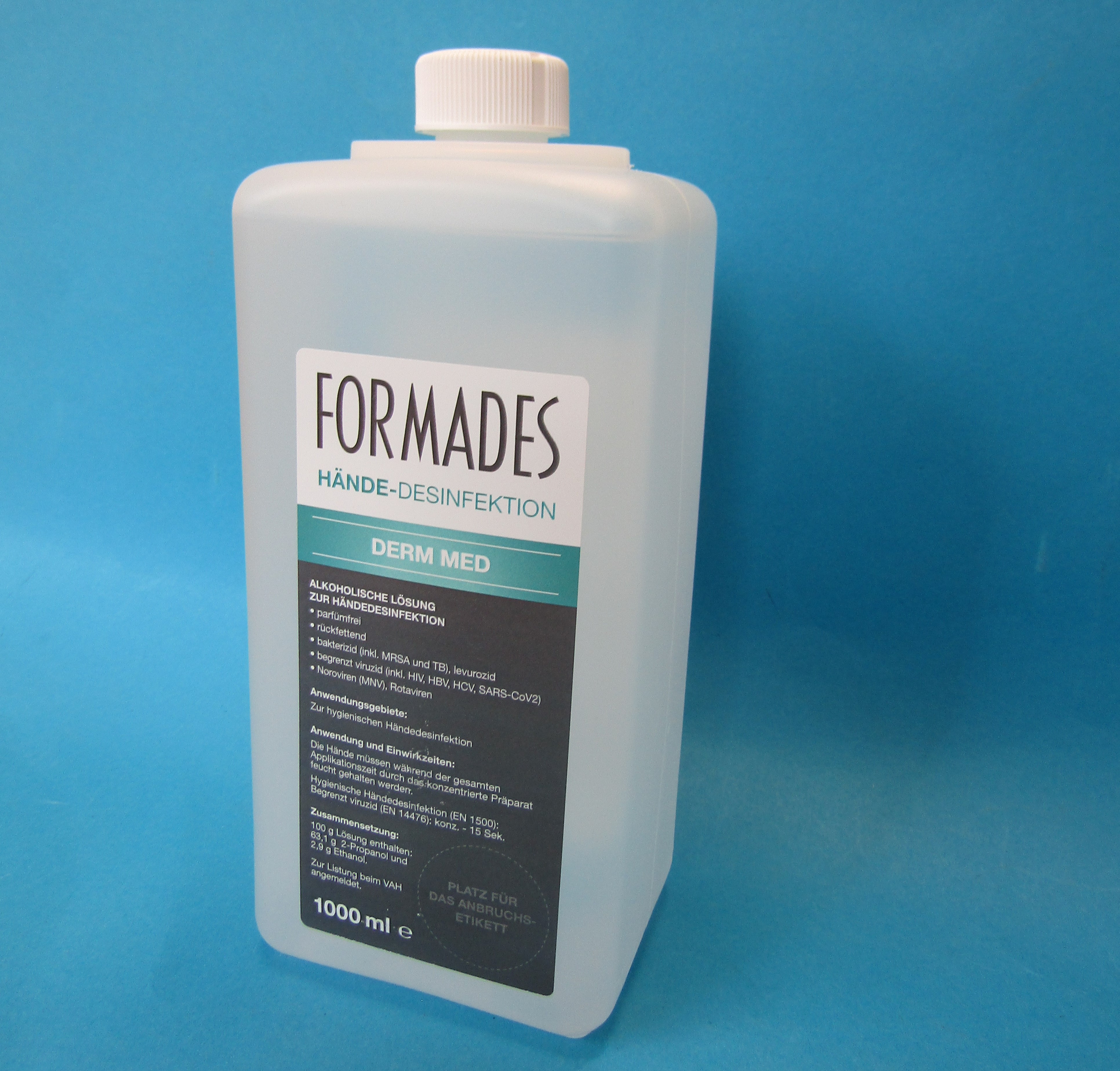65672:Formades Derm Med, Desinfektion, Händedesinfektion, Hautfreundliches Desinfektionsmittel