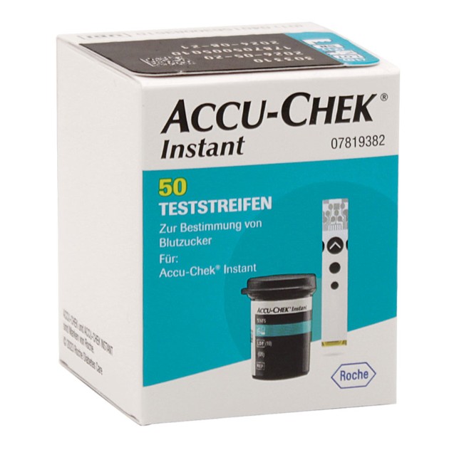 Accu-Chek Instant Set mg/dl Blutzuckermessgerät, Glukosemessgerät, Blutzuckertester