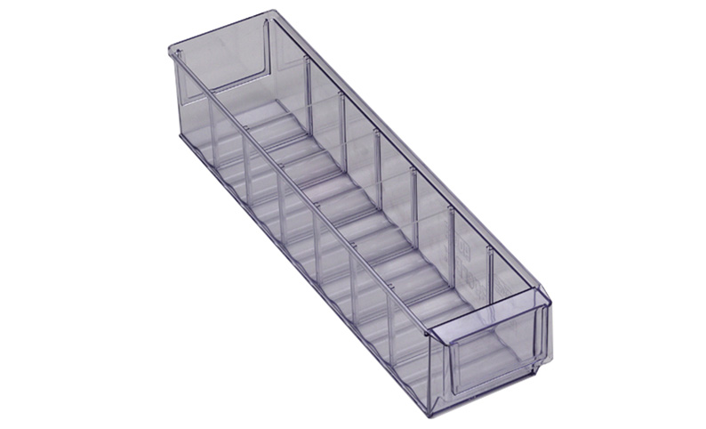601062:Lagerbox mit Griff, Verstaubox mit Griffmulde