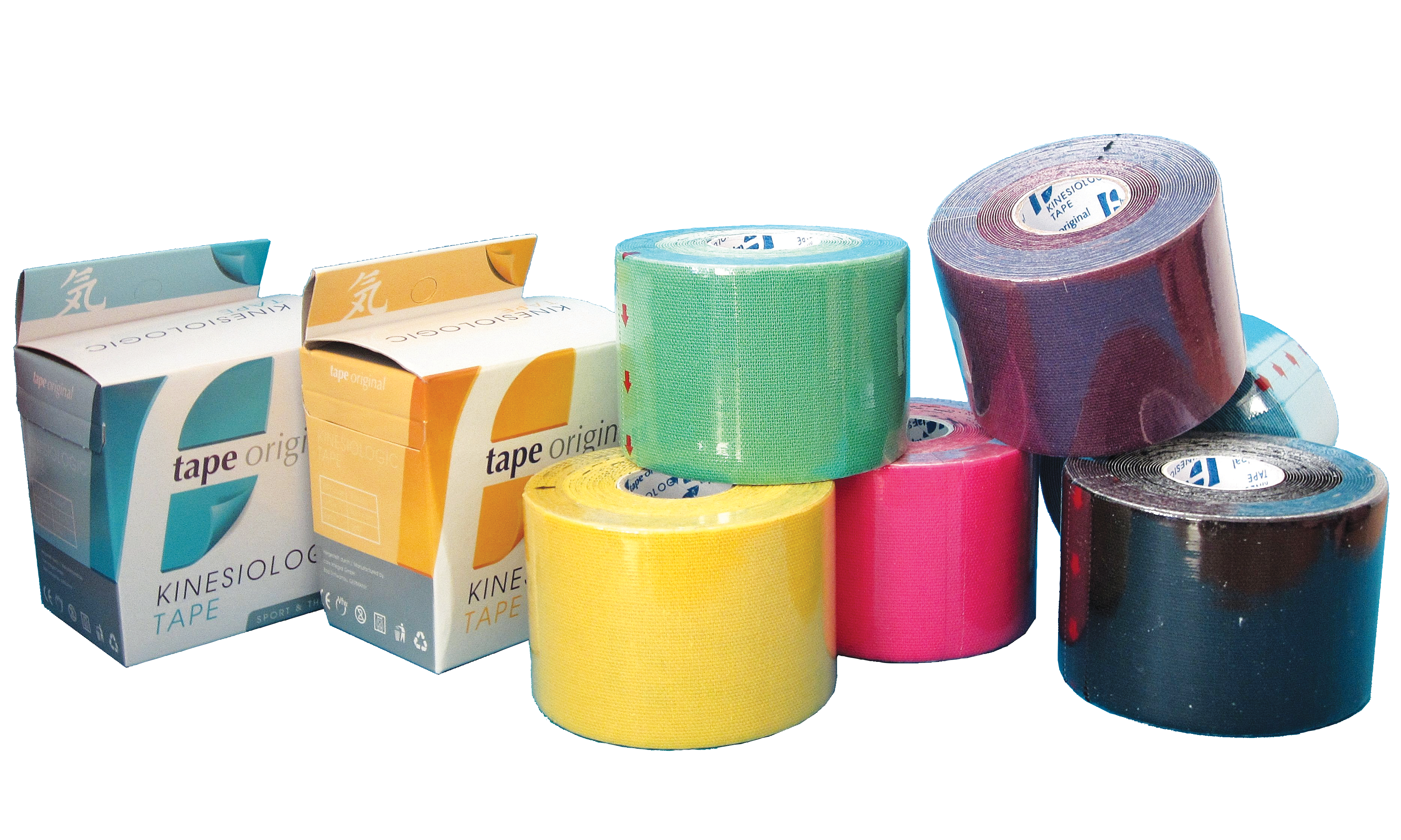 TAPE ORIGINAL Kinesiologic Tape, Klebetape, Therapietape, Sporttape, Kinesiotape