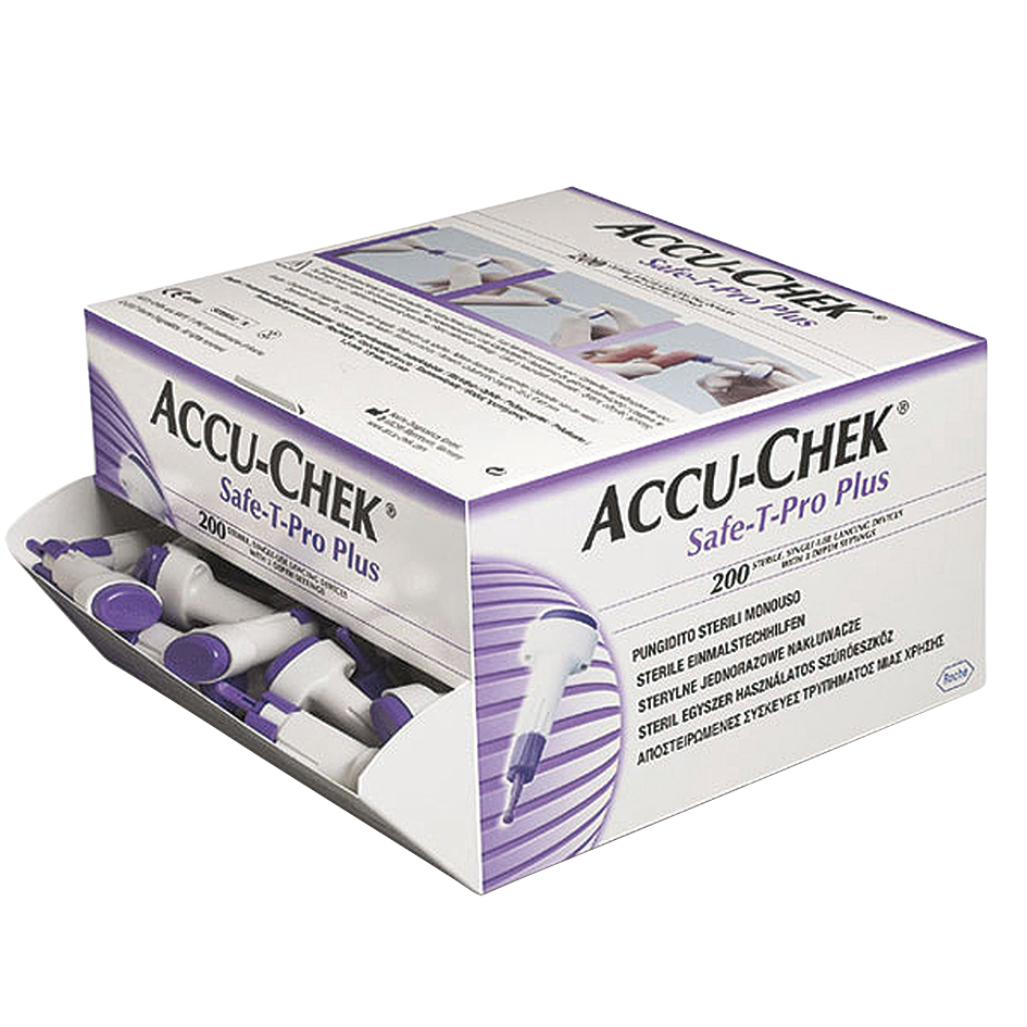 C103603539150:ACCU-CHECK Safe T-Pro Plus Stechhilfe, Blutabnahme, Nadelschutz