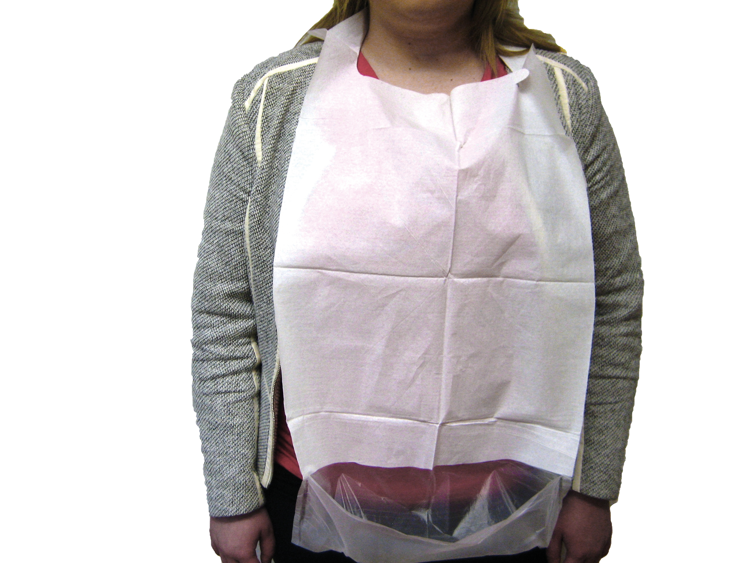 214631:Einmal-Essschürzen, Kleidungsschutz, Esslätzchen