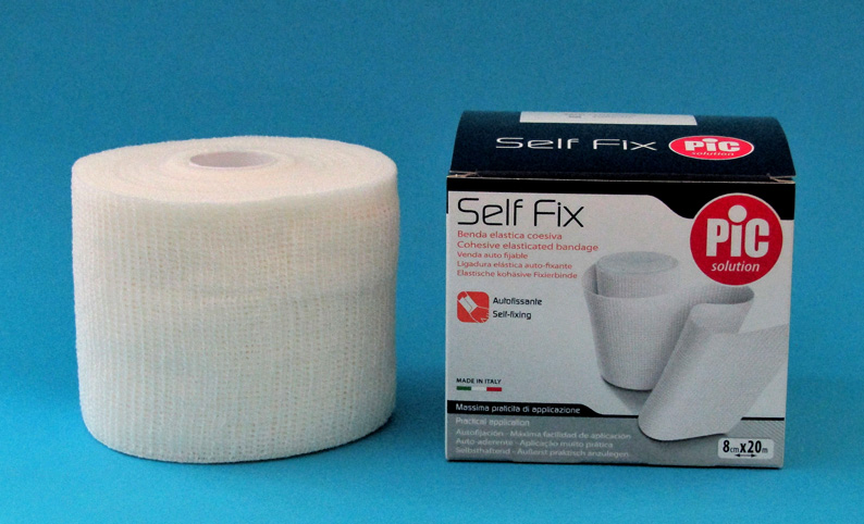 0438:Self-Fix krepp Haftbinde, Fixierbinde, elastische Binde
