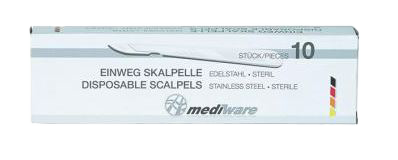 I10911:Einmalskalpelle Mediware, Skalpell, Sterilskalpell I10911:Einmalskalpelle Mediware, Skalpell, Sterilskalpell