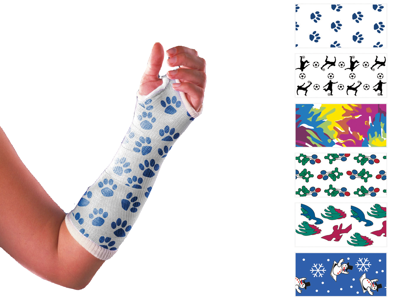 7227302:DELTA-CAST® Prints, Design-Gipsverband