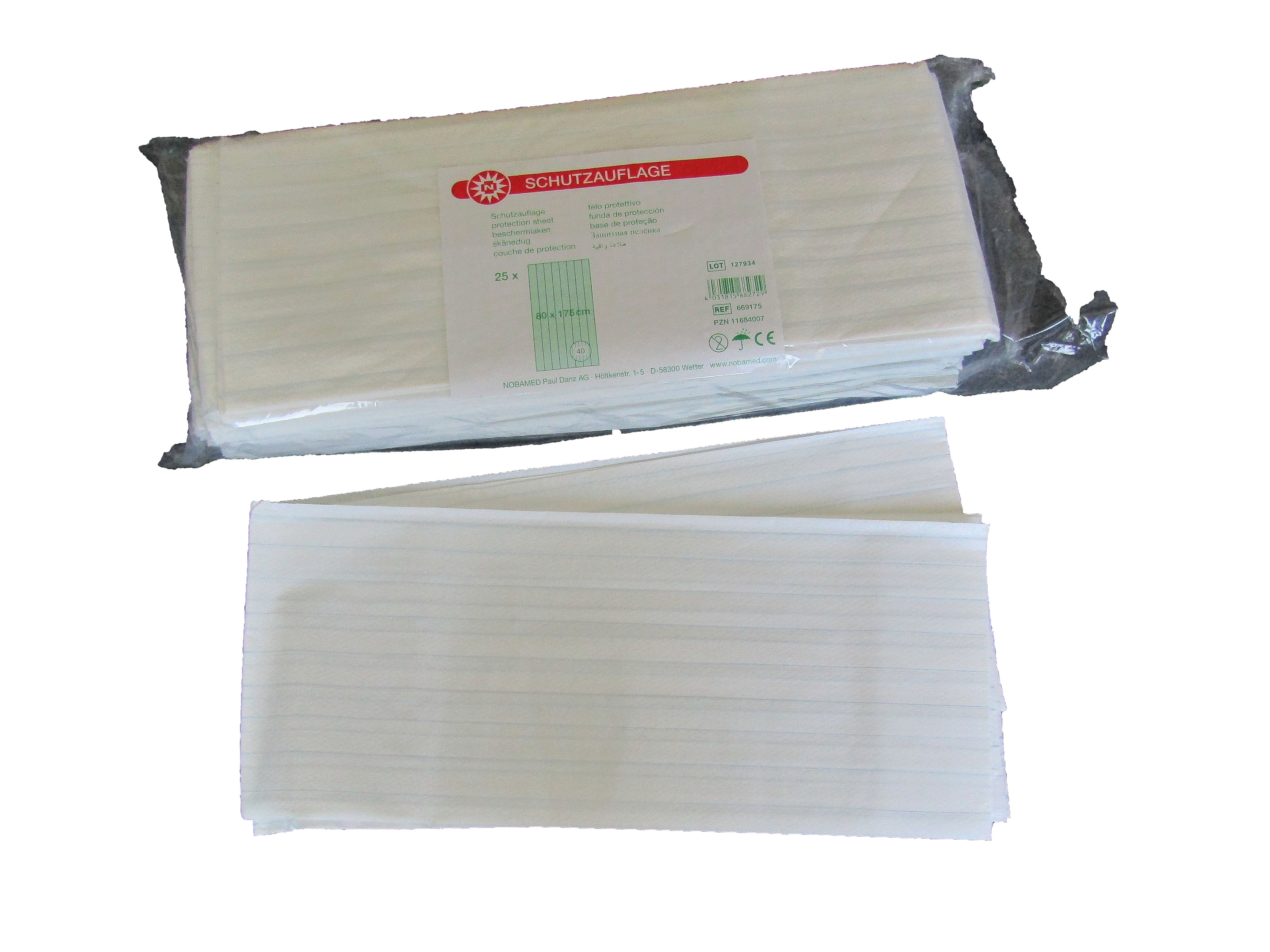 669175:NOBA Tragelaken – fadenverstärkt, Schutzauflage, Bettauflage, Liegenauflage