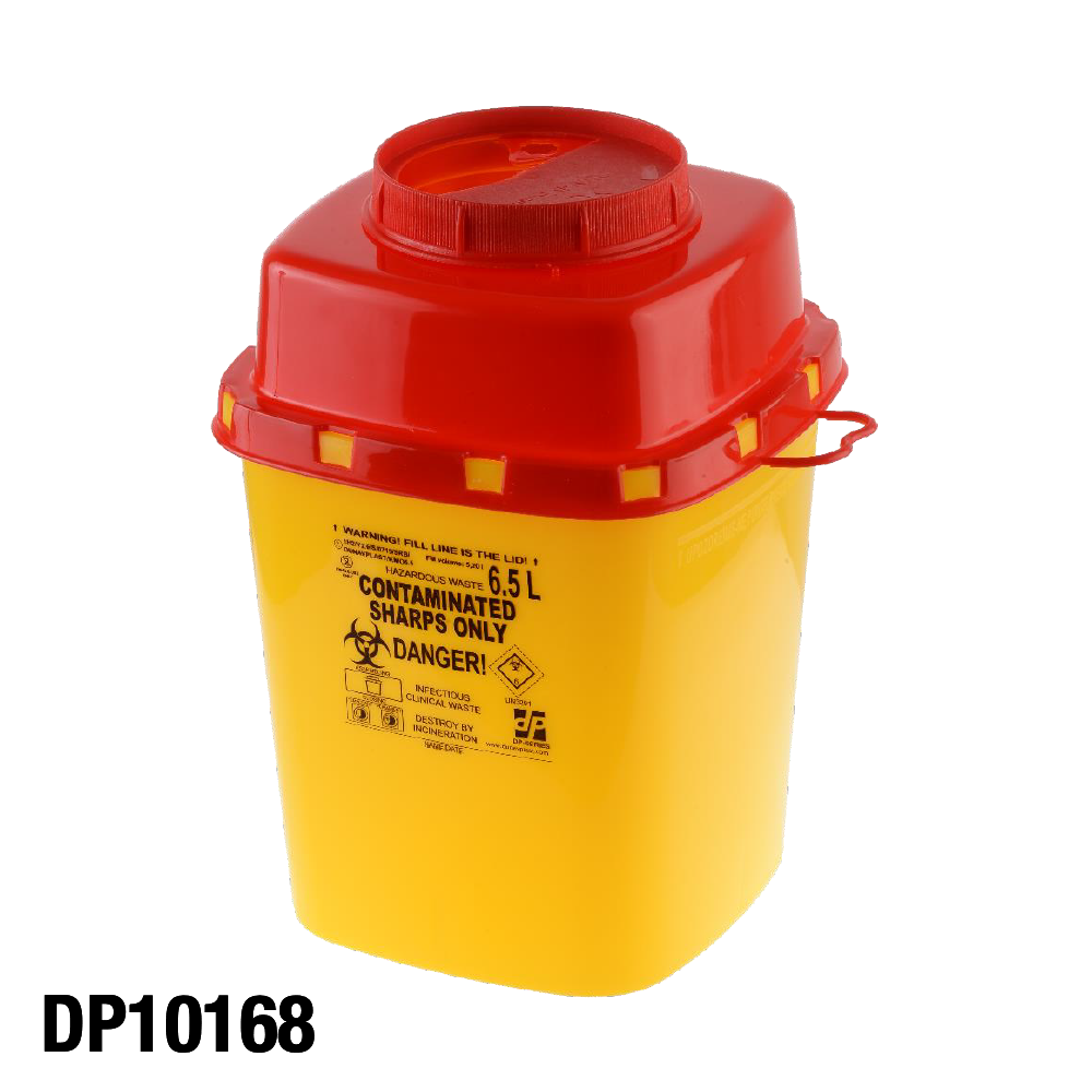 DP10168:Kanülenabwurfbehälter, Sicherheitsbehälter, Sicherheitsbox für Kanülen, Sharp Guard Container