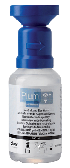 Augenspülflasche Plum PH neutral, Augenspülbehälter, Augendusche