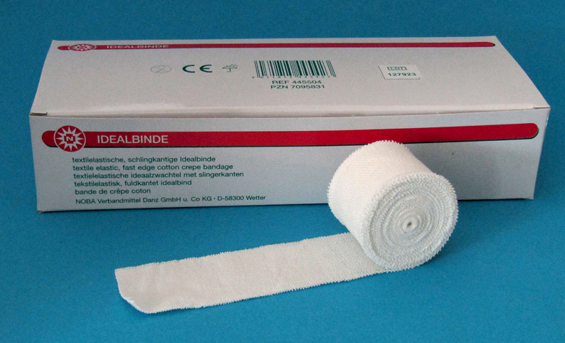 Idealbinde, Elastische Binde, Fixierbinde