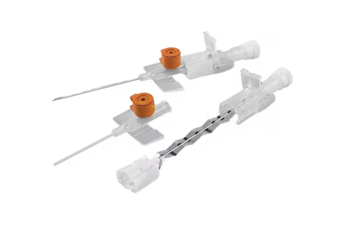 BD Venflon Pro Safety Sicherheitsvenenverweilkatheter mit Zuspritzventil, Kanüle, Katheter