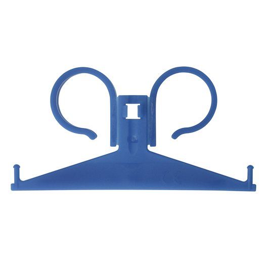 Urinbeutelhalter, Halter, Beutelhalter, Doppelfederbügel