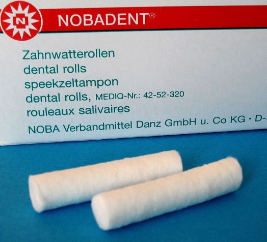 NOBADENT® Zahnwatterollen