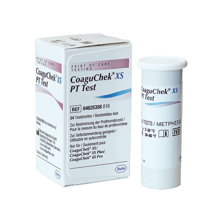Teststreifen und Kontrollen für COAGUCHEK XS und XS Plus