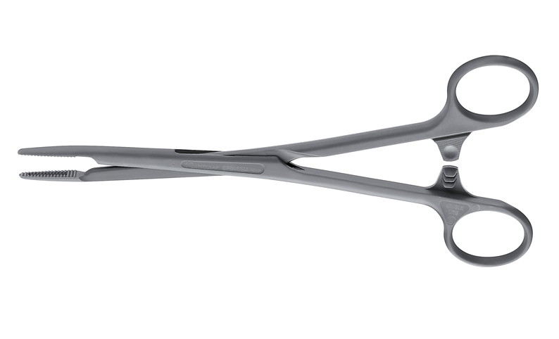 BF046SU:AESCULAP® SUSI® – Tupferzange nach GROSS, gerade, Schwammzange, Klemmpinzette