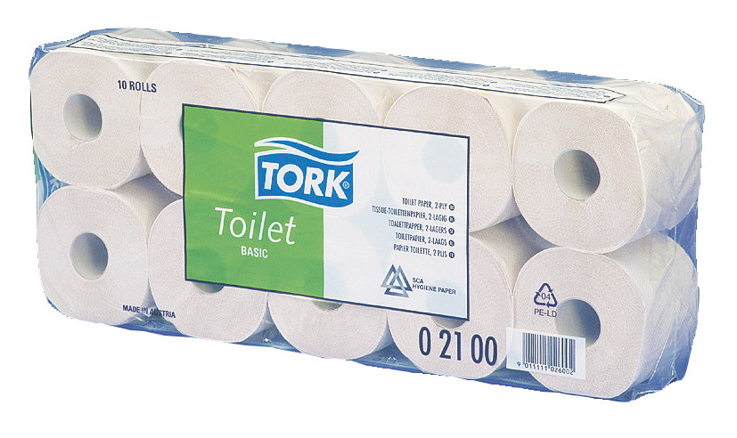 S2053:TORK Toilettenpapier – Toilett-Basic, WC-Papier, Hygienepapier