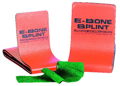 N50250:Lifeguard E-Bone Splint - Standard, Farbe: grau-orange N50250:Lifeguard E-Bone Splint - Standard, Farbe: grau-orange