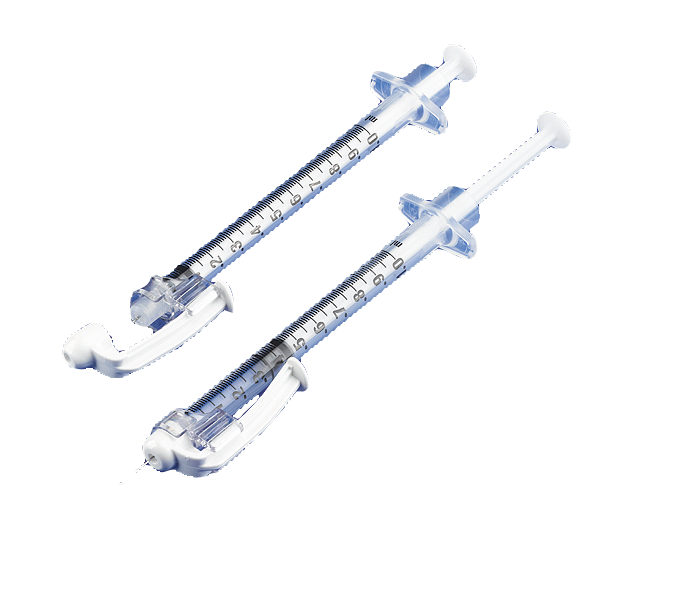 BD SafetyGlide™ Tuberkulinspritze