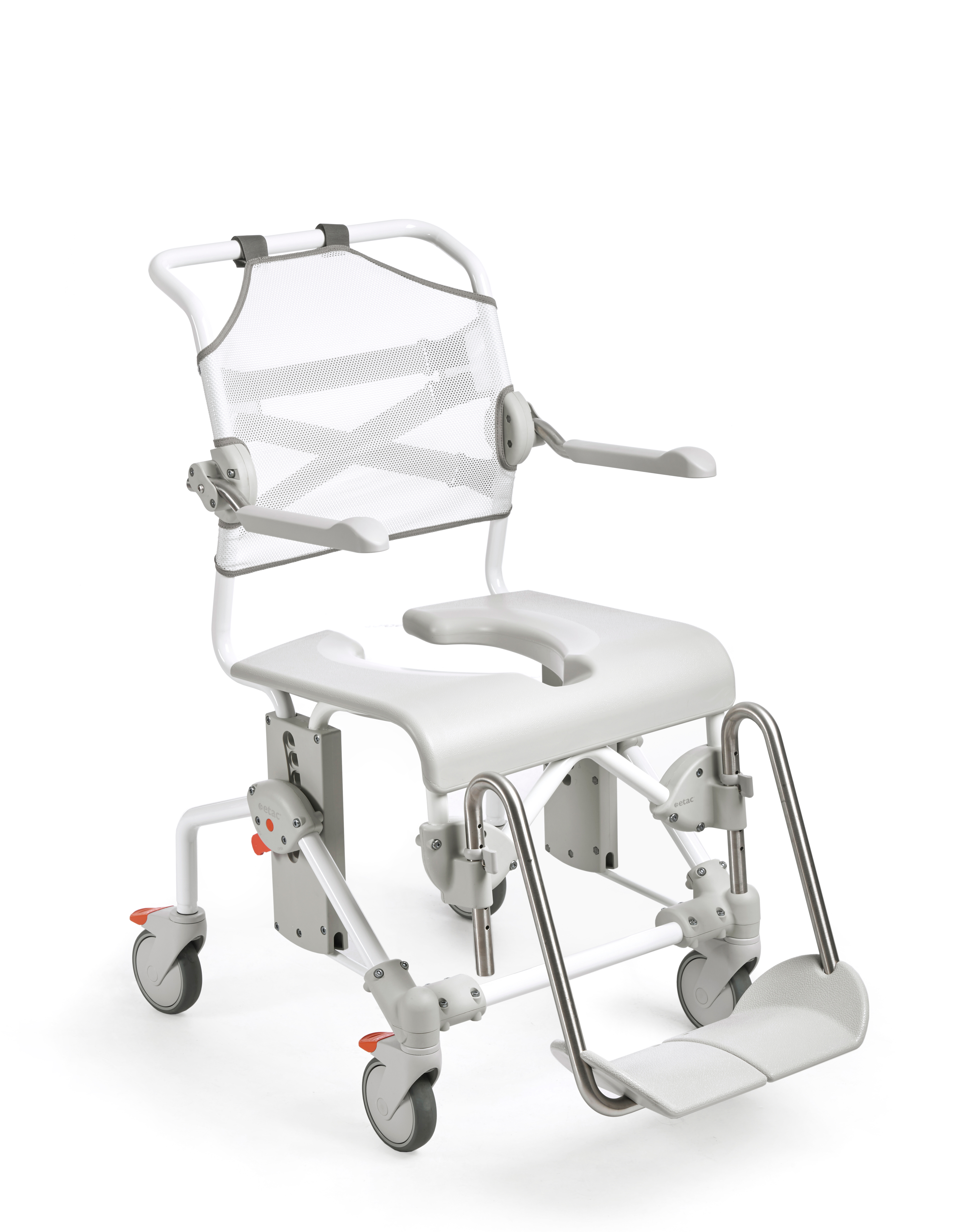 Swift Mobil 2 - Dusch- und Toilettstuhl, Toiletten-Duschstuhl, Dusch- und Toilettenhilfe