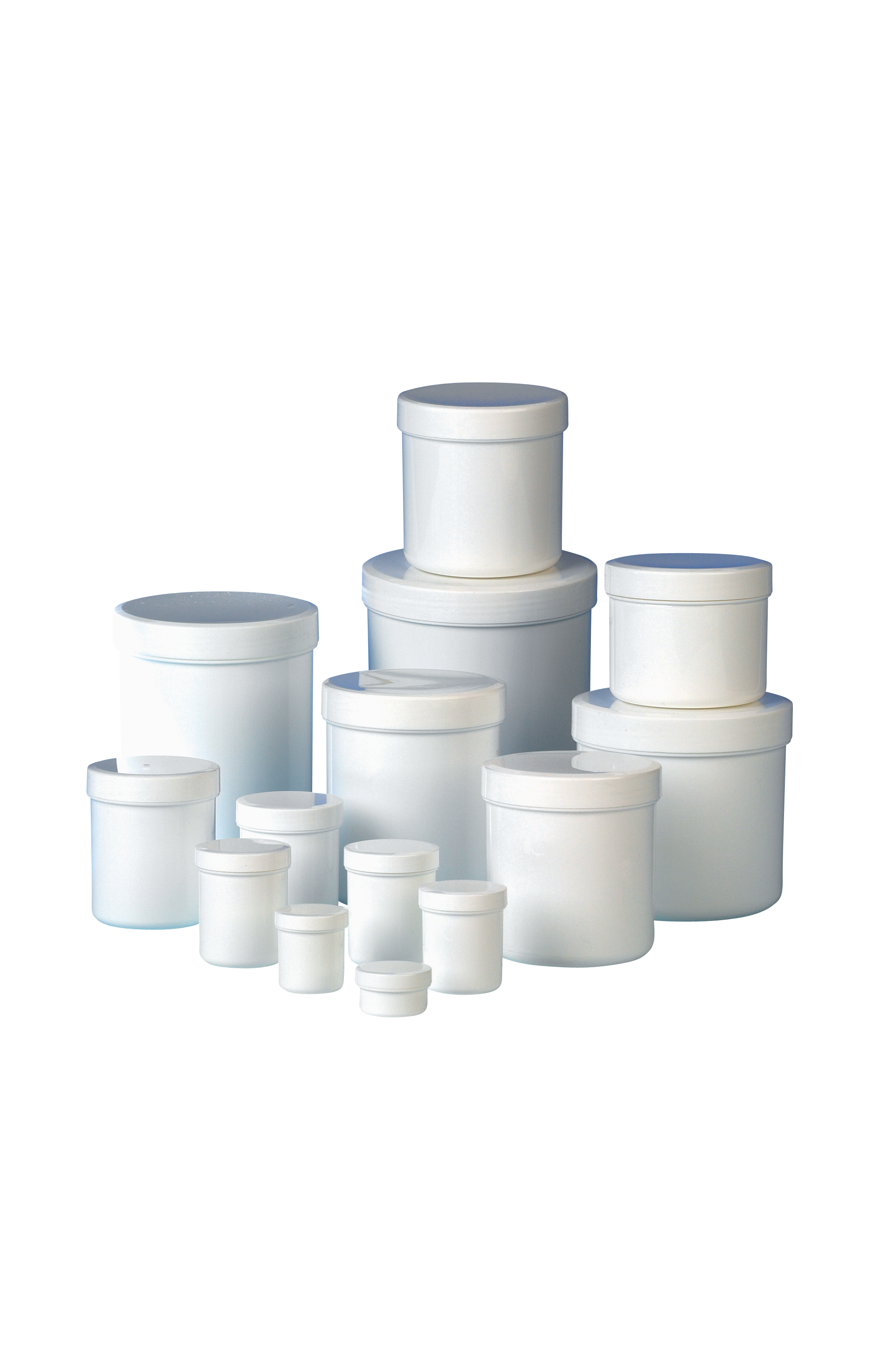 Salben- und Probendose mit Schraubdeckel, Probenbehälter, Schraubdosengefäß