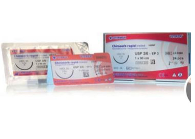Chirasorb rapid Nahtmaterial, Sutur, 

Nahtfaden
