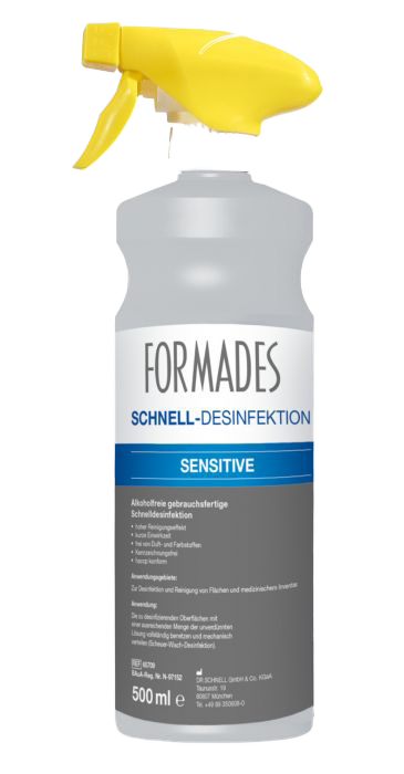 65709:Formades Sensitive Schnelldesinfektion, Fächendesinfektion, Reinigungsdesinfektion 65709:Formades Sensitive Schnelldesinfektion, Fächendesinfektion, Reinigungsdesinfektion