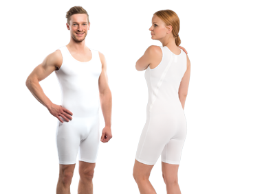 4696001L:Pflegebody Rückenreissverschluss, ohne Arm 4696001L:Pflegebody Rückenreissverschluss, ohne Arm