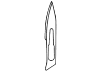 I10818:Skalpellklinge, Chirurgieklinge, 

Schneidklinge für Skalpell