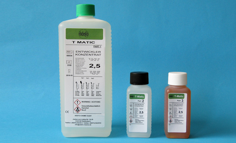 A00034:Röntgenentwickler T-Matic - Röntgenfixierer T-Matic