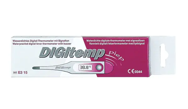 E315:Fieberthermometer digital, Temperaturmesser