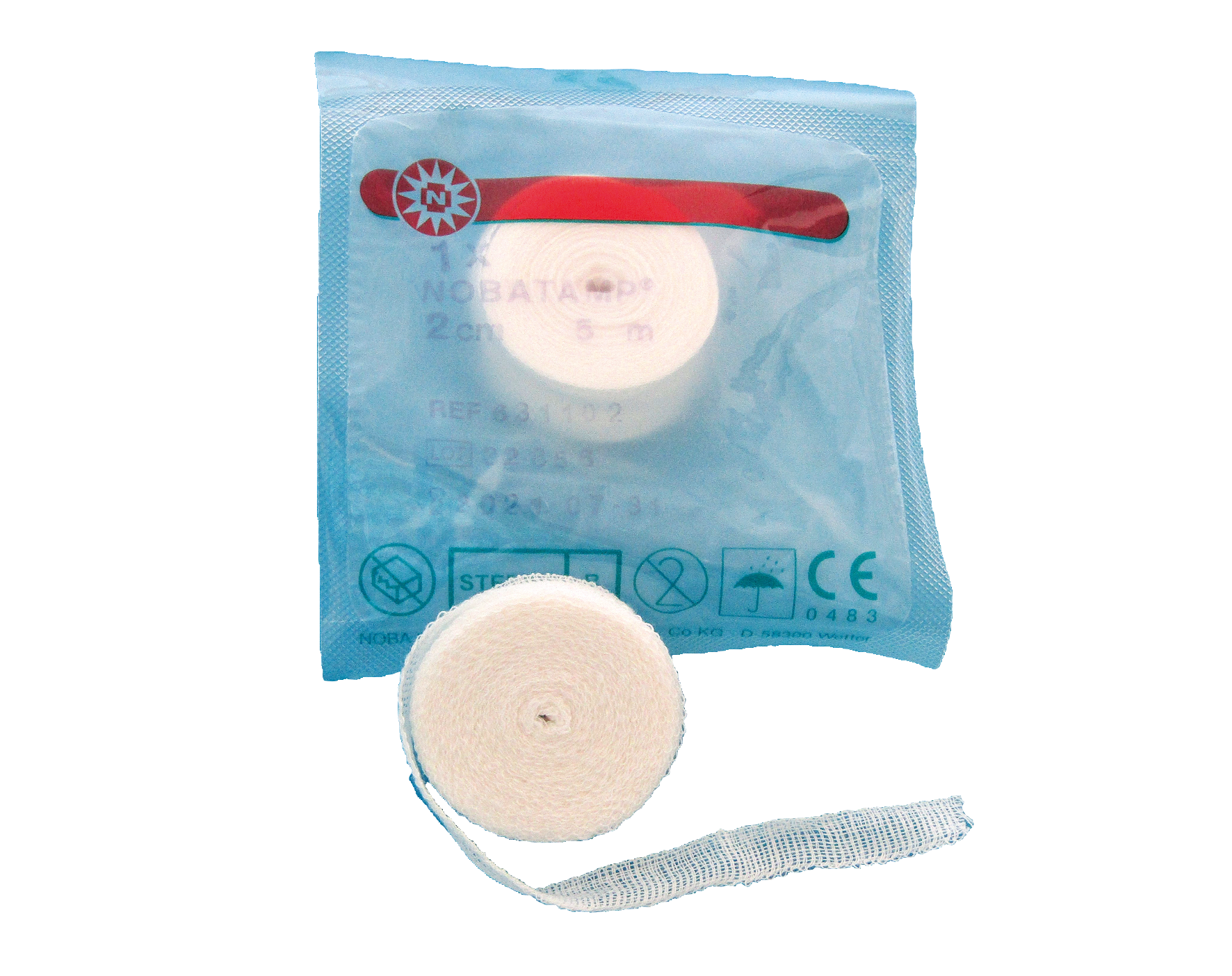 631101:NOBATAMP® Tamponadestreifen, Kompresse, Wundversorgung 631101:NOBATAMP® Tamponadestreifen, Kompresse, Wundversorgung