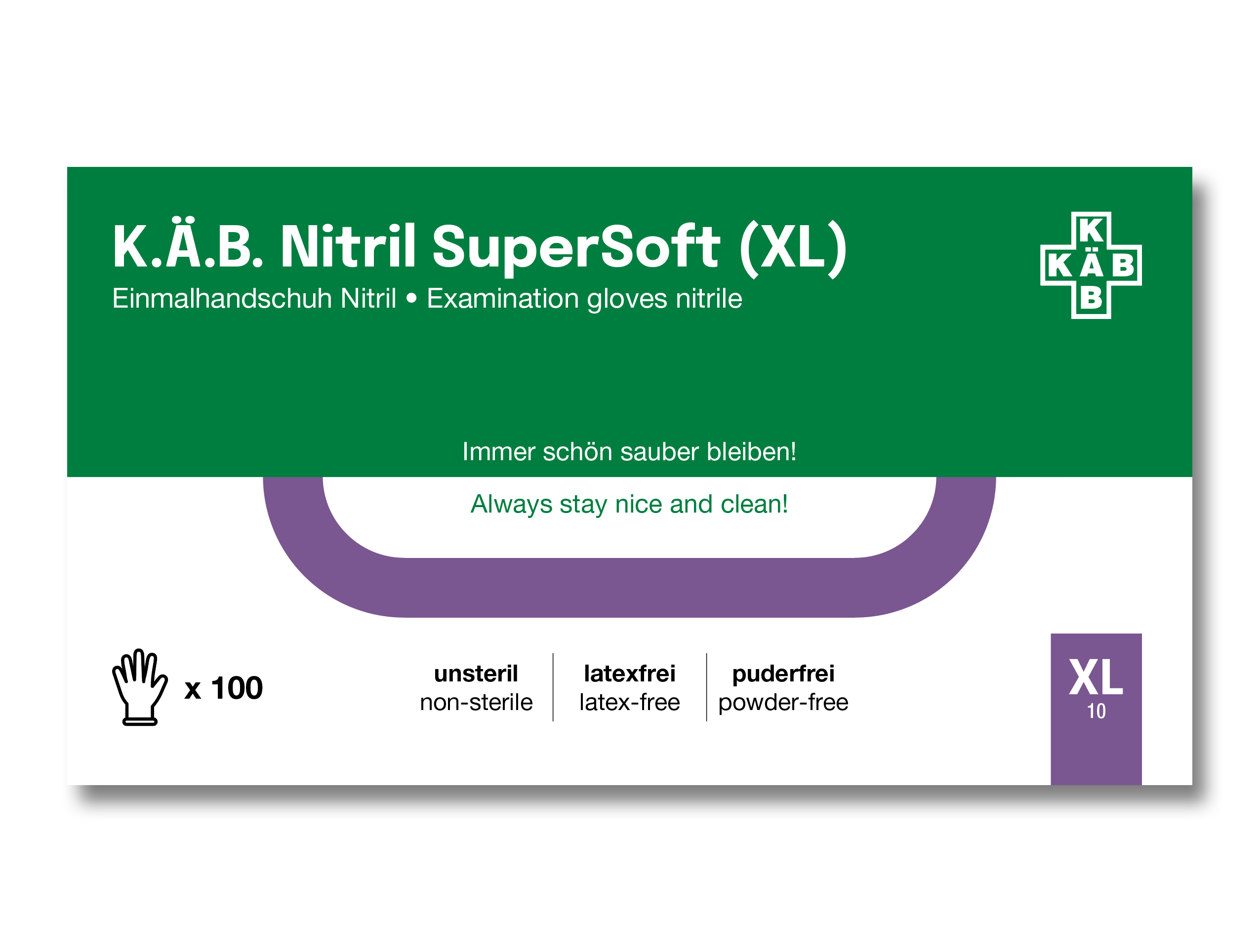 K050:Handschuh Nitril, Hygienehandschuh, Untersuchungshandschuh, Einmalhandschuh, Nitrilhandschuh