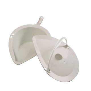 80209255:Becken und Deckel für Toilettenstuhl