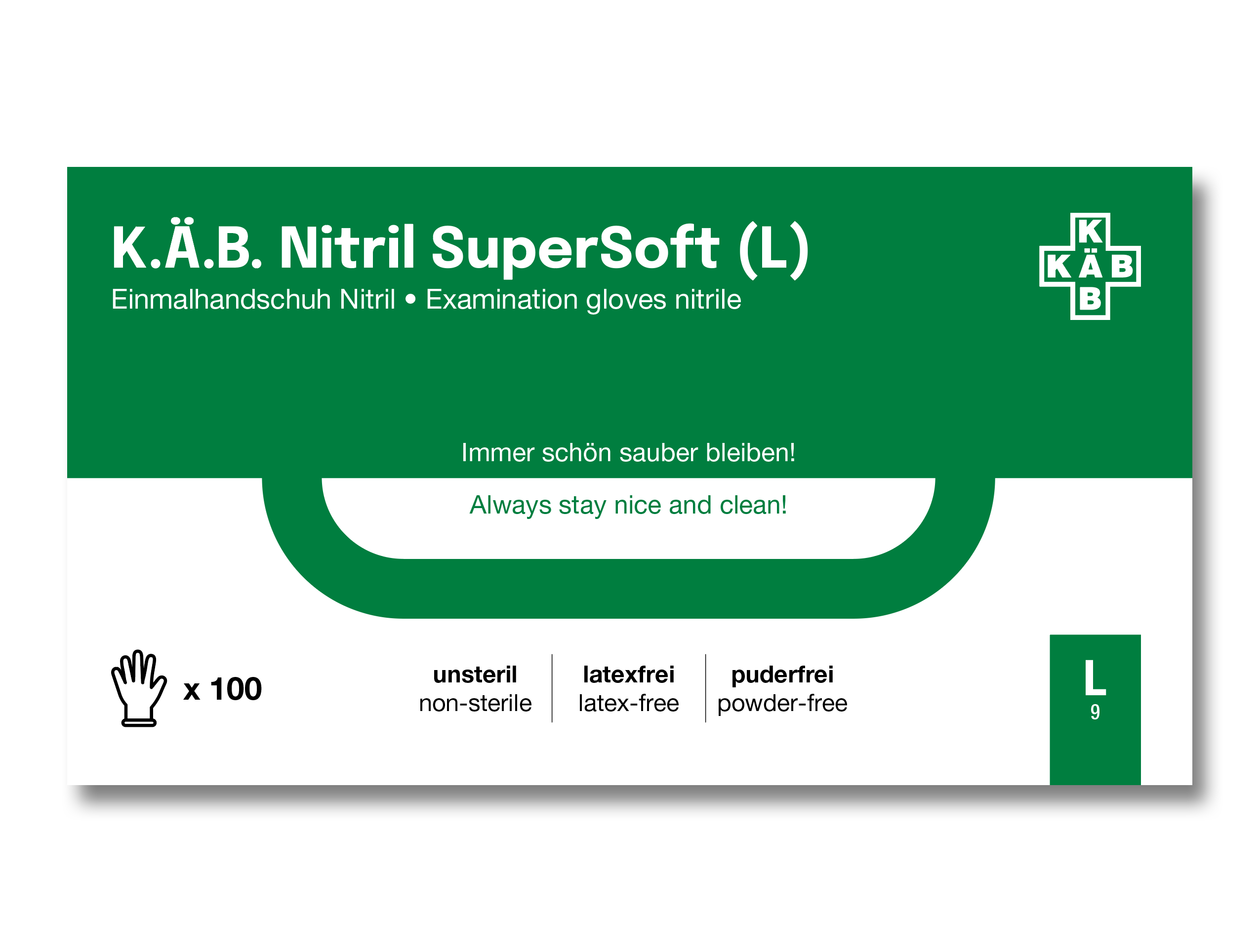 K040:Handschuh Nitril, Hygienehandschuh, Untersuchungshandschuh, Einmalhandschuh, Nitrilhandschuh